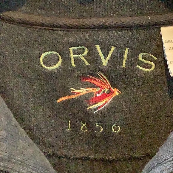 Orvis mens 1/4 zip shirt size large - Picture 3 of 3